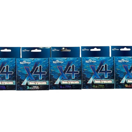 Cuerda trenzada RioMar x4 300 metros