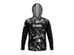 Camuflado Diseño de pescados (Negro)