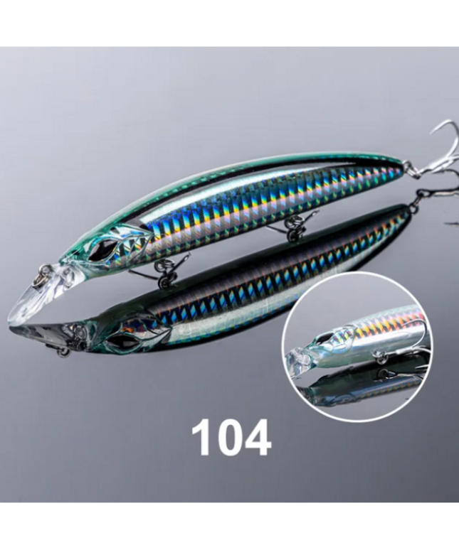 Señuelo Minnow Noeby Suspending 95mm