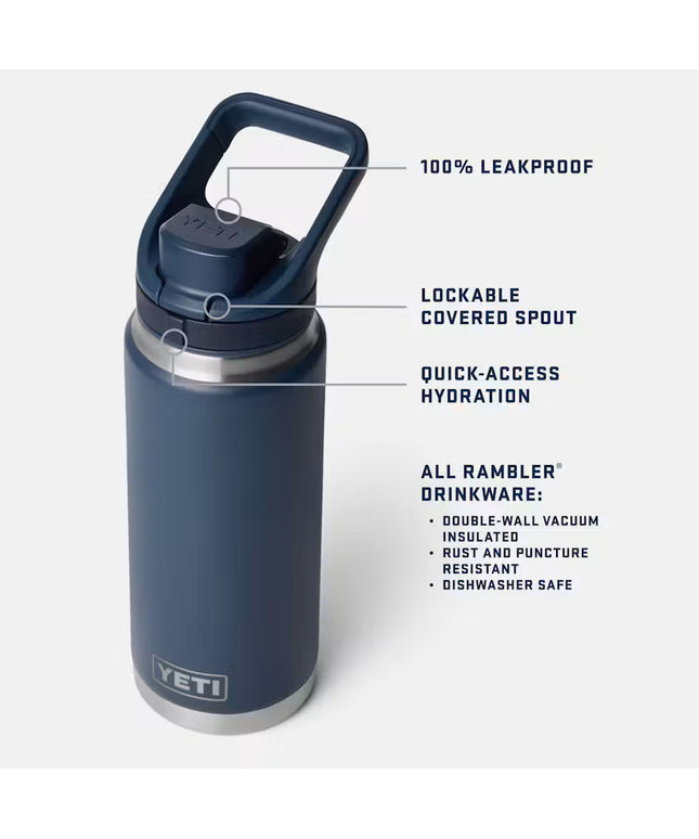Botella 26oz YETI Flip Chug Cap