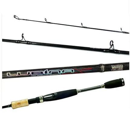 Caña Lubina negra Spinning Marine