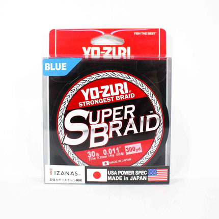 Cuerda trenzada Yo-Zuri 8x 300 metros color celeste