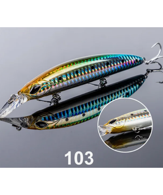 Señuelo Minnow Noeby Suspending 95mm