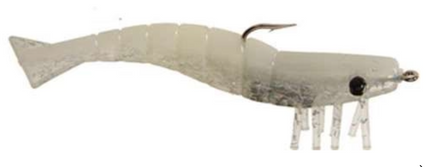 Paquete 9und Camarón DOA 3 pulgadas