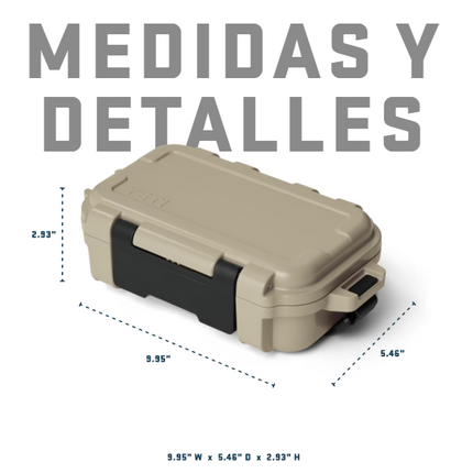 Gobox YETI 1 Litro (Caja Impermeable)