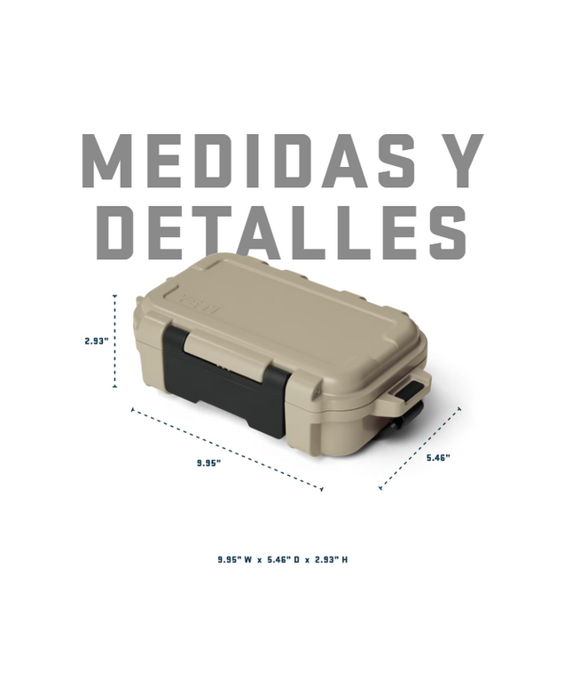 Gobox YETI 1 Litro (Caja Impermeable)