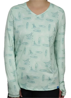 Camisa de Mujer AFTCO W61145