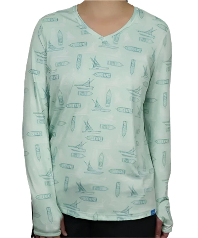 Camisa de Mujer AFTCO W61145