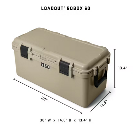 Gobox YETI 60 Litros (Caja Impermeable)