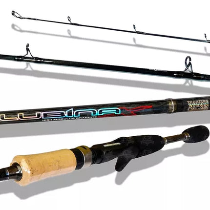 Caña Lubina negra Baitcasting Marine