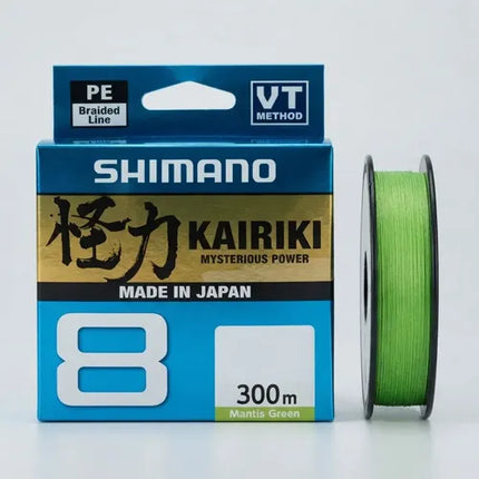 Cuerda Trenzada Shimano Kairiki 8X 300 metros