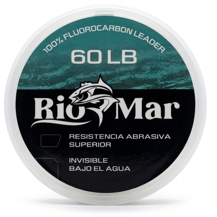 Lider 100% de fluro carbono RioMar rollo de 25 metros
