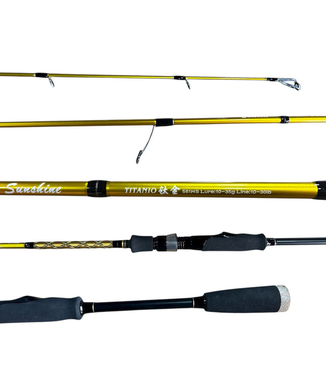 Caña Sunshine Spinning Titanio 5,61HS