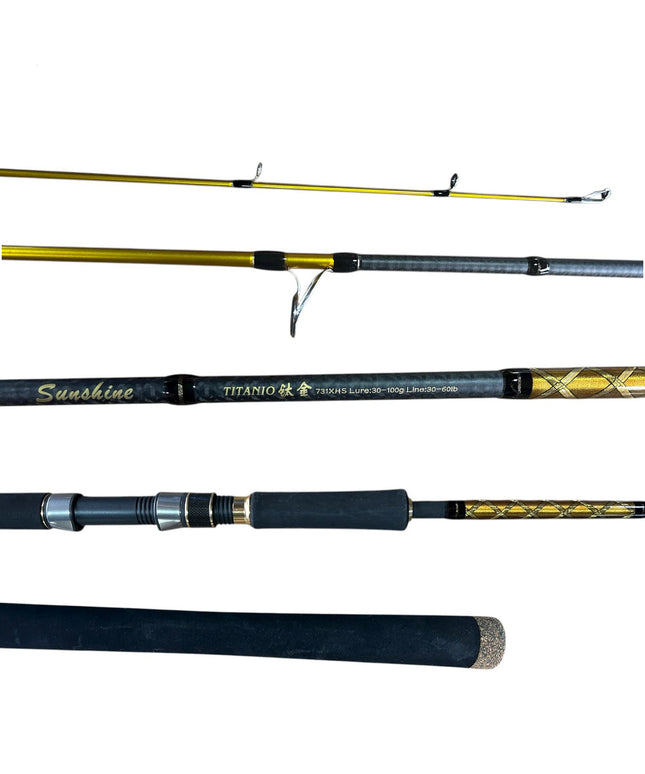 Caña Sunshine Titanio Spinning 7.3