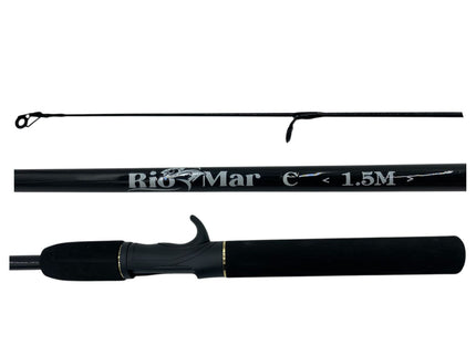 Caña RioMar fibra de vidrio Baitcasting