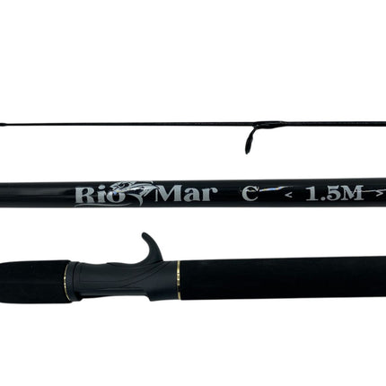 Caña RioMar fibra de vidrio Baitcasting