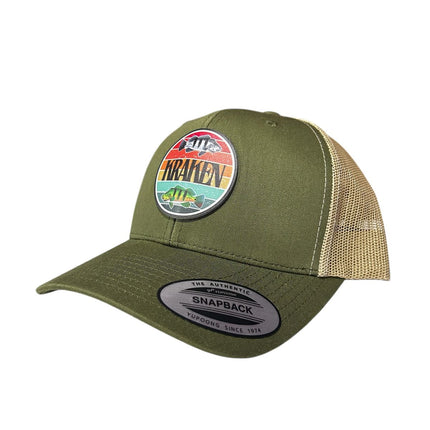 Gorra Kraken logo colorido