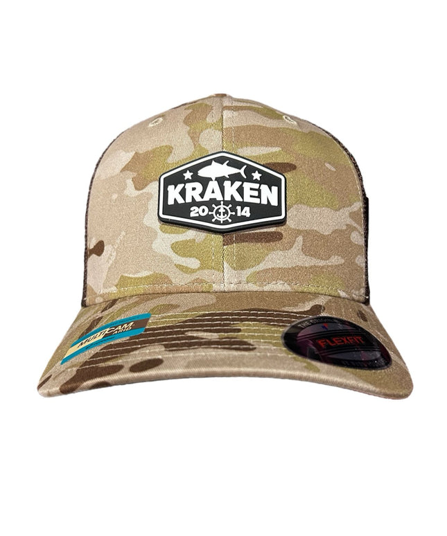 Gorra Kraken camuflada