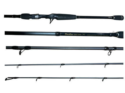 Caña Sunshine Black Baitcasting 7 pies