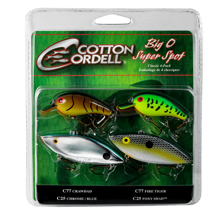 Combo señuelos Cotton Cordell