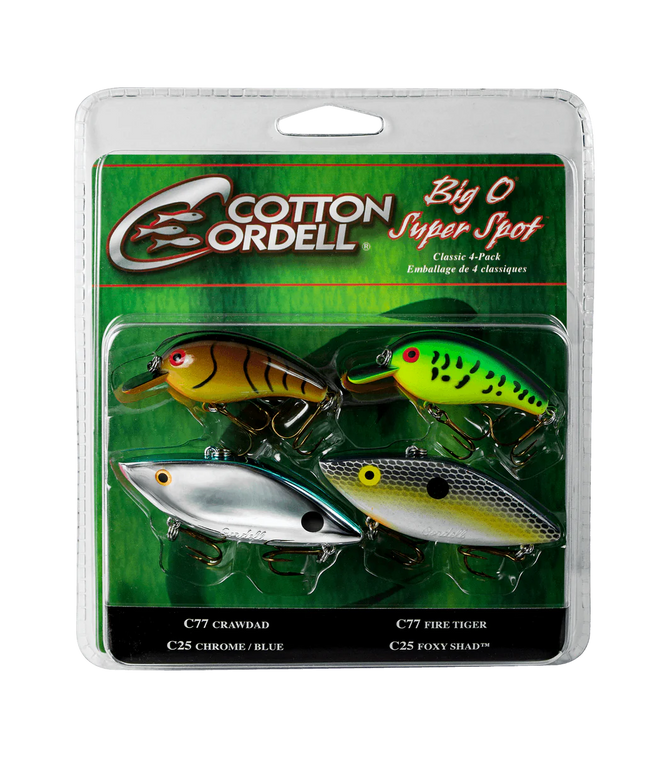 Combo señuelos Cotton Cordell