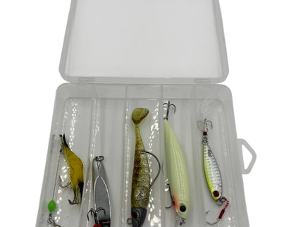 Caja de señuelos agua salada