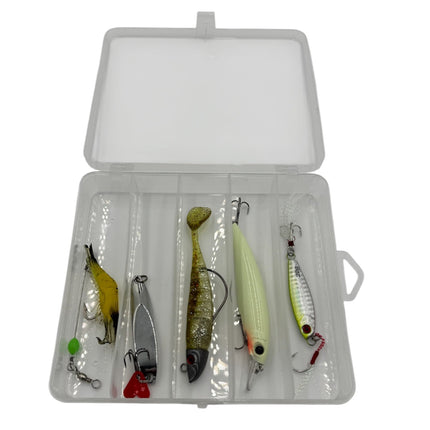 Caja de señuelos agua salada