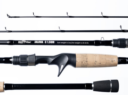 Caña Jalova Carbono 6.6 Baitcasting RioMar