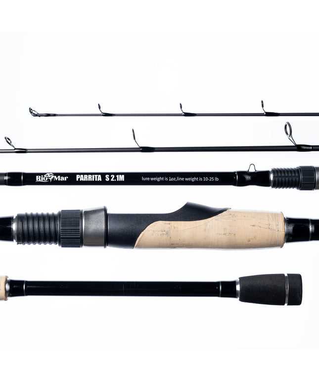 Caña Parrita Carbono 7 Spinning RioMar