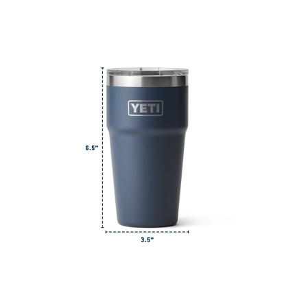 Vaso apilable 20 oz YETI (Rambler STK MS)