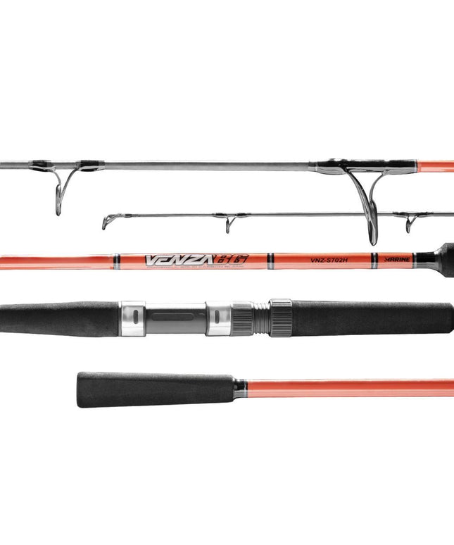 Caña Venza BG Spinning Marine VNZ-S702H 20-50LB 30-100G 7 pies 2 piezas