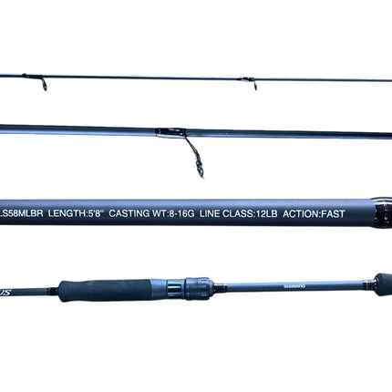 Caña Shimano Clarus Spinning