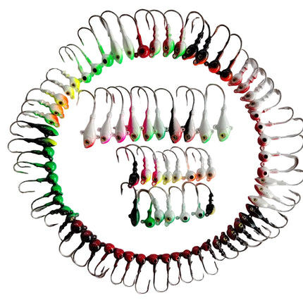 Cabezal Jig Head pintado