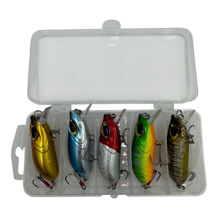Caja con 5 caremalo