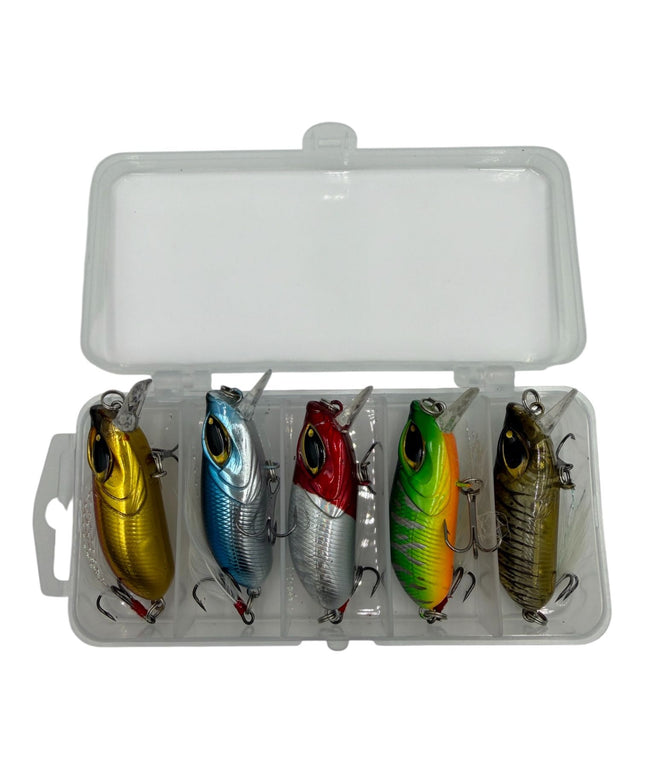 Caja con 5 caremalo