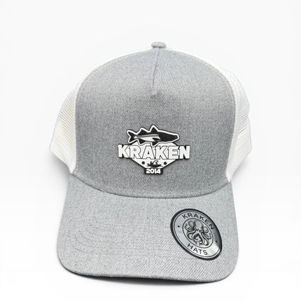 Gorra Kraken Gray White