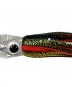 Dorado con Rojo y Negro