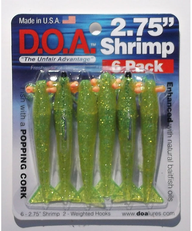 DOA camarón 2.75 pulgadas